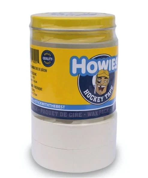 HOWIES WAX PACK - 3 SHIN 1", 2 WHT 1" 3 HOWIES WAX PACK - 3 SHIN 1", 2 WHT 1"